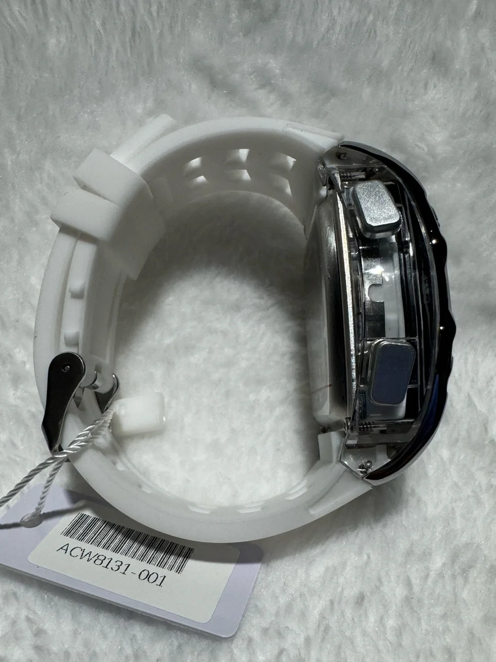 Actival Venzis X Invicta Digital Men's Watch - 50mm. White (ACW8131-001)